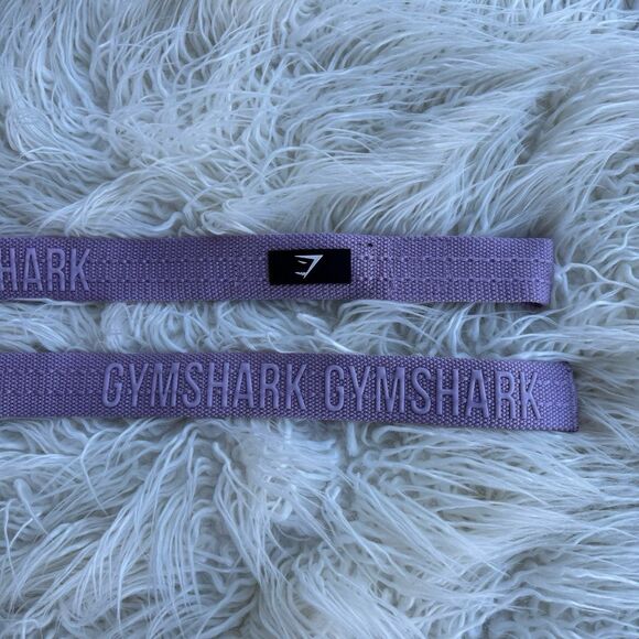 Gymshark Silicone Lifting Straps Purple One Size - Picture 6 of 10